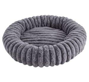 Cama nido donut mascota 15x70x70 cm L gris
