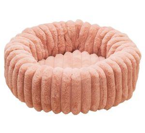 Cama nido donut mascota 15x60x60 cm M rosado