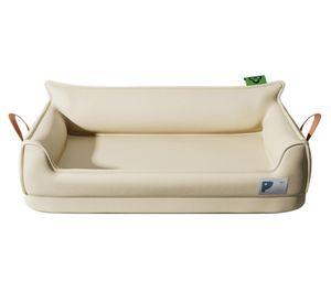 Cama sofá perro 22x70x40 cm M beige
