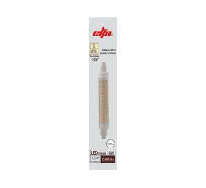 Ampolleta lineal R7S 10W luz cálida
