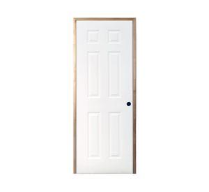 Puerta precolgada Maullin 4PI HDF 70x200 cm