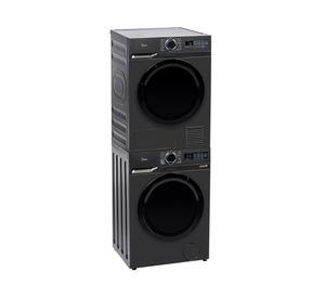 Lavadora secadora apilable tower carga frontal 12/10.5 kg MS110W12H11T titanium + Kit