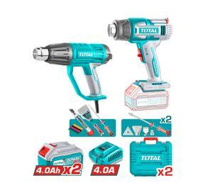 Kit pistola calor eléctrica inalámbrica TOSLI241188 2000W