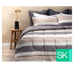Plumón Soft Touch estampado Súper King