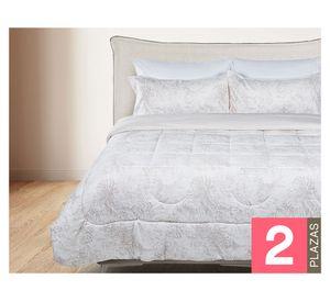 Plumón Soft Touch estampado 2 plazas
