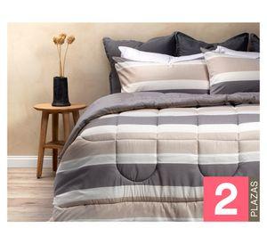 Plumón Soft Touch estampado 2 plazas