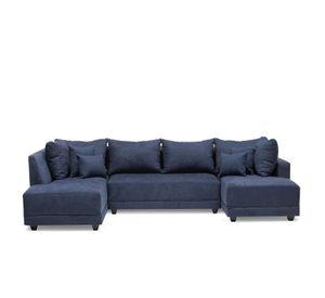 Seccional Doble Chaise Venneto Azul
