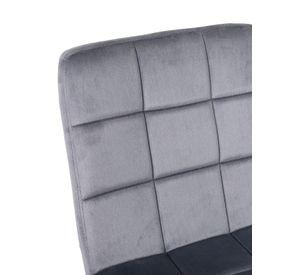Pack de 4 Sillas de Comedor Modernas Novahus Velvet Gris