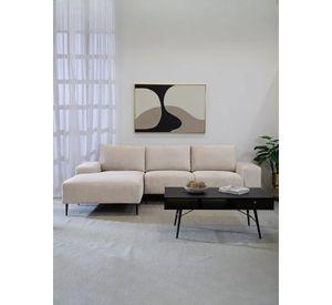 Sofá Seccional Izquierdo Moderno Beige Castelo KM2315LIV