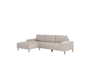 Sofá Seccional Izquierdo Moderno Beige Castelo KM2315LIV