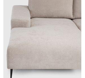 Sofá Seccional Izquierdo Moderno Beige Castelo KM2315LIV