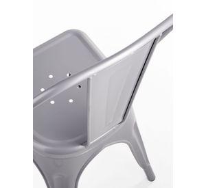 Silla de Bar Metal Tolix Gris