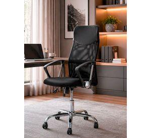 Silla Escritorio Ergonómica Autonomy Malla Reclinable Negra