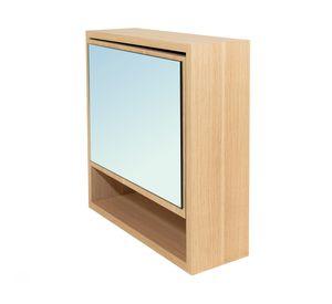 Mueble botiquín Galicia café 40x40x13 cm