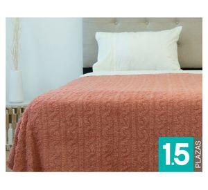 Frazada coral 1.5 plazas microfibra