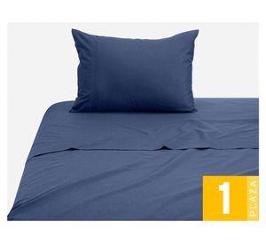 Juego de sábanas denim
 1 plaza 144 hilos