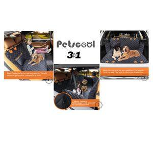 Funda cubre asiento auto L negro