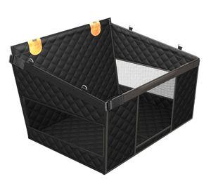 Silla auto perro M negro