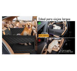 Silla auto perro M negro