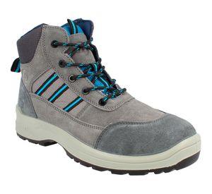 Botín cuero hombres Hunter 45 gris