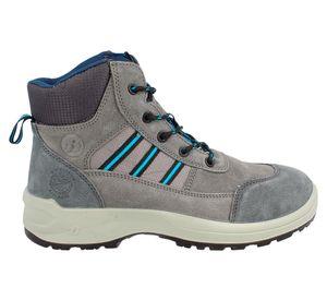 Botín cuero hombres Hunter 45 gris