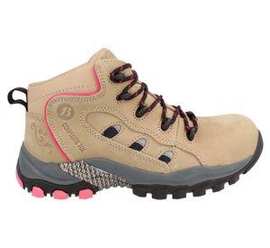 Botín cuero mujeres Trend 35 beige