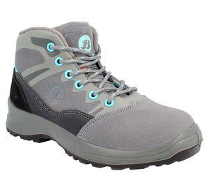 Botín cuero mujeres Eagle Woman 40 gris