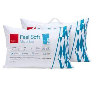 Almohada Soft Microfibra blanco 50x70 cm 2 un.