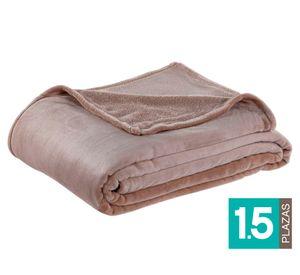 Frazada 280 g rose 1.5 plazas