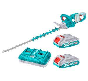 Cortasetos inalámbrico 40V + cargador + 2 baterías