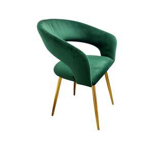 SITIAL O SILLA MODERNA FLORENCIA TERCIOPELO GOLD