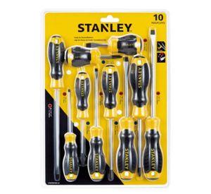 ATORNILLADOR STANLEY JUEGO 10 PIEZAS (60100)