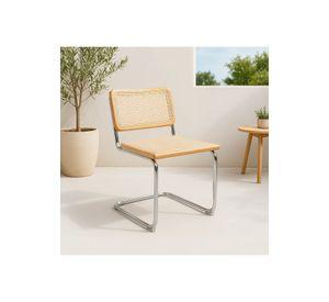Silla Breuer Madera y Rattan - Madera