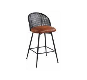 Silla de Bar Giratoria de Ratan Marsella