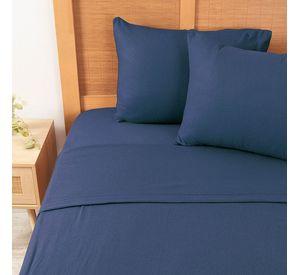Sabana Polar Lisa 2 P Azul Mashini