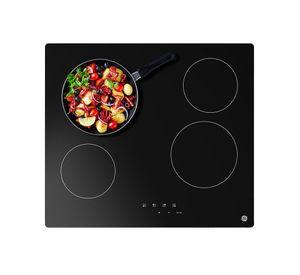 Encimera Eléctrica 60cm Vitrocerámica Negro Ge Pg6040evn0