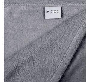 Frazada Flannel Hotel 1 P Gris