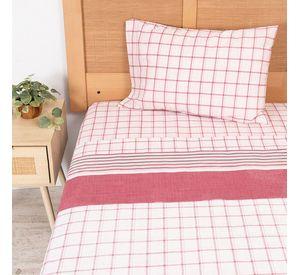 Sábana Estampada 144 H 1.5 P Tartan