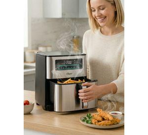 Freidora de aire digital Oster® capacidad de 9L CKSTAF90D 1550W