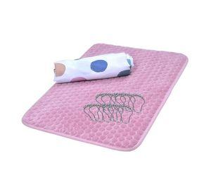 Set Cortina+Piso Baño 3 Pzas Nogal Castaño