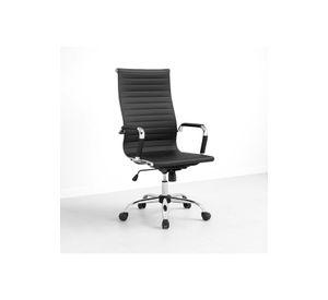 Silla Ejecutiva Luxor Cuero Sintético - Negro