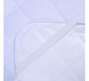 Cubrecolchon Imper. Mashini 2 Plazas Blanco