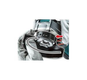 Kit esmeril angular 40V GA043GM202-1 + 2 Bat 4.0 Ah + Carg.