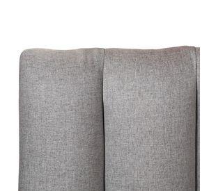 Respaldo Tubular Vertical Gris king