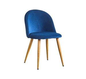 SILLA DIAMANTE NORDIC FELPA MADERA