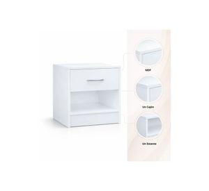 Velador KLAKU 39x41 - Blanco