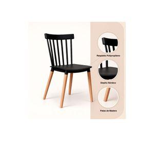 Pack de 2 Sillas Windsor Negras