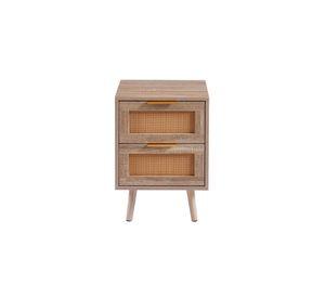 Velador Eames Mesh Doble - Madera Oscura Walnut
