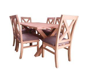 Comedor 6 Sillas Cruz 6 Cruz Gris
