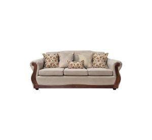 Sofá Con Resorte Estructural 4 Cuerpos Santi Chenille X